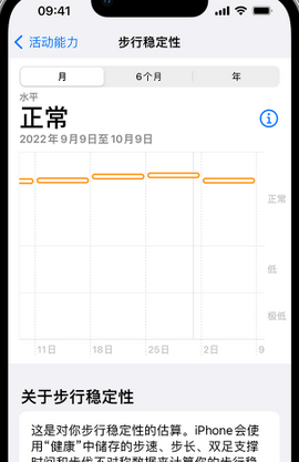 象山iPhone手机维修如何在iPhone开启'步行稳定性通知'