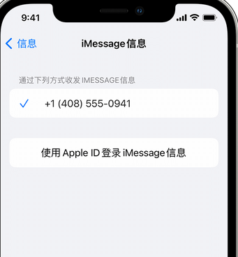 象山apple维修iPhone上无法正常发送iMessage信息 