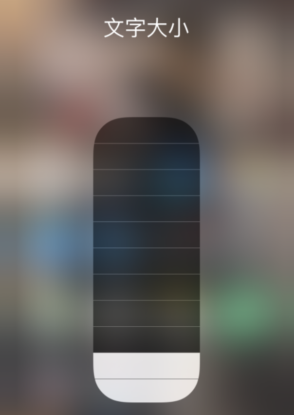 象山苹果手机维修分享小技巧：在 iPhone 控制中心快速调节字体大小 