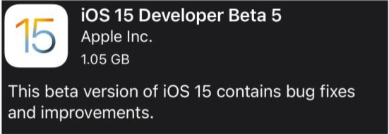 象山苹果手机维修分享如何升级到iOS15.0 beta5 